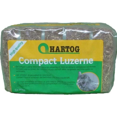 Afbeelding van Hartog Compact Luzerne Paardenvoer 20 kg Aanvullend