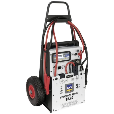 Afbeelding van GYS Snelstartsysteem Startpack Pro 12.24CI 028920 Starthulpstroom: 2400 A Starthulpstroom (24 V)=2250 Elektronische bescherming, Verpolings en