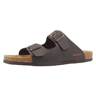 Afbeelding van Dr. Brinkmann heren slippers, bruin, 38 EU