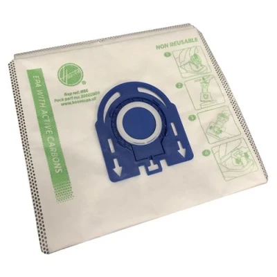 Image de Pack de 4 Sacs aspirateurs en microfibre Hoover H86 Blanc
