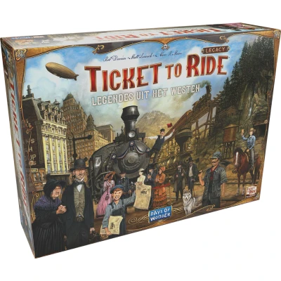 Afbeelding van Ticket to Ride Legacy Legendes uit het Westen (Nederlandstalig)