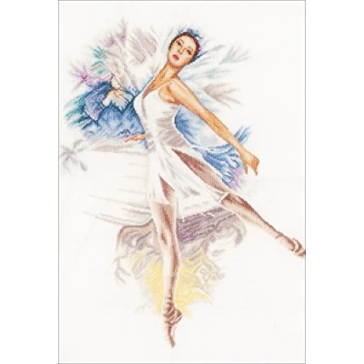 Afbeelding van Borduurpakket Ballerina Lanarte