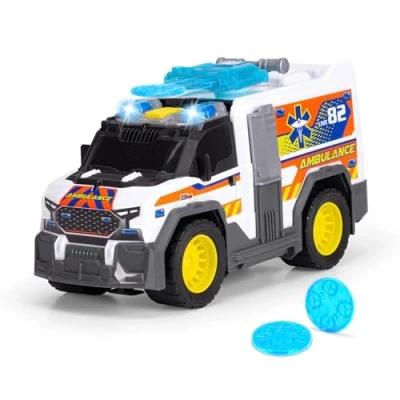 Afbeelding van Dickie Toys Ambulance Ziekenwagen Licht en geluid Vanaf 3 jaar