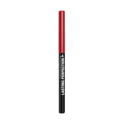 Afbeelding van Manhattan Lasting Perfection Lipliner, Fb. 24 Red Diva, langdurige en dekkende contourstift, 2 g