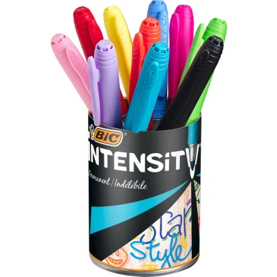 Afbeelding van BIC Marking Color Permanente Marker Ronde Punt (1.0 mm) pak 10 stuks