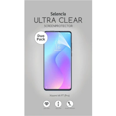 Afbeelding van Selencia Duo Pack Ultra Clear Screenprotector voor de Xiaomi Mi 9T (Pro)