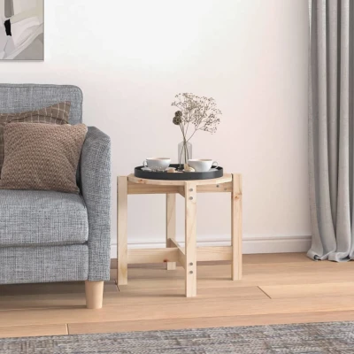Afbeelding van Salontafel Ø 52,5x45 cm massief grenenhout