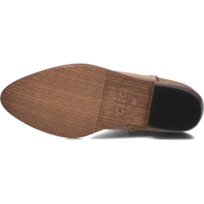 Afbeelding van clic! Cowboy/Bikerlaarzen voor kinderen, Maat: 35, Taupe Schoenen