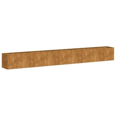 Afbeelding van Plantenbak roestig 360x40x40 cm weervast staal