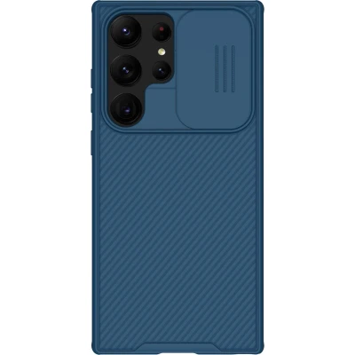 Afbeelding van Telefoonhoesje geschikt voor Samsung Galaxy S23 Ultra Nillkin CamShield Pro Case Blauw