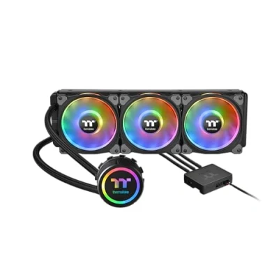 Image de Thermaltake Floe DX RGB 360 TT Premium Edition bloc de refroidissement d&#039;unité centrale par eau pour système (pour : LGA1156, AM2, AM2+, LGA1366, AM3, LGA1155, AM3+, LGA2011, FM1, FM2, LGA1150, LGA2011 3, LGA1151, AM4, LGA2066,
