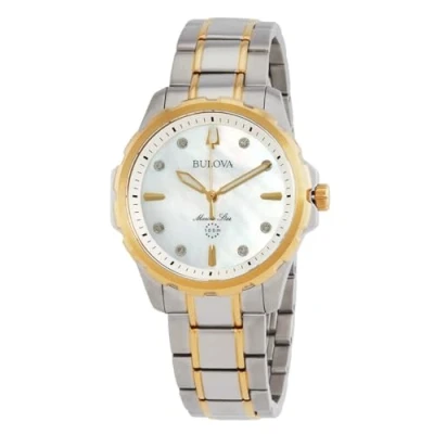 Afbeelding van Bulova 98P227 Polshorloge Dames Quartz Marine Star