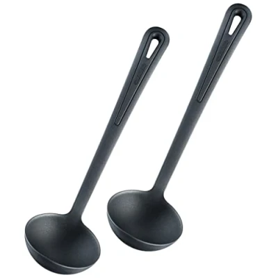 Afbeelding van Westmark 2 x pollepel/soeplepel, lengte: 31,5 cm, gentle, zwart, 285622E3