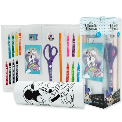 Afbeelding van Minnie Mouse Teken en schrijf Toren 25 delig 5949043767028
