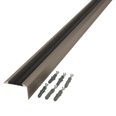 Afbeelding van Trapneusprofiel 900 x 46 29 mm RVS kleurig 14 stuks