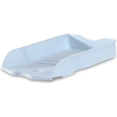 Afbeelding van HAN brievenbak Re LOOP A4/C4 stapel en nestbaar pastelblauw 100% gerecycled HA 10298 884