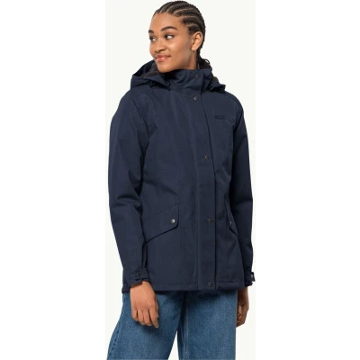 Afbeelding van Jack Wolfskin PARK Avenue Winterjas, Dames, Maat: XS, Night blue