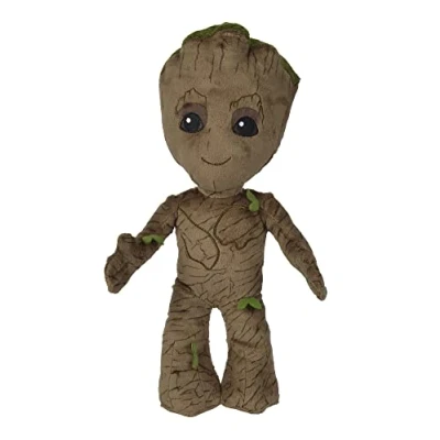 Afbeelding van Disney Marvel Floppy Young Groot 25 cm Pluche Bruin Alle leeftijden Knuffel