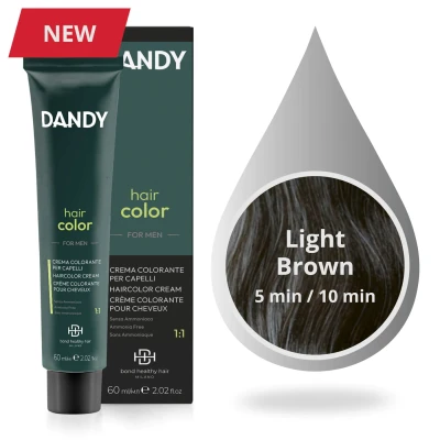 Afbeelding van Dandy Hair Color 5 Licht Bruin 60ml