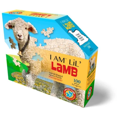 Afbeelding van Madd Capp Legpuzzel Lamb Karton 76 X 61 Cm 100 Stukjes