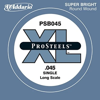 Image de D&#039;Addario ProSteels PSB045, Corde longue, .045 au détail guitare basse