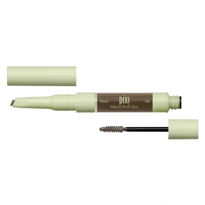 Afbeelding van Pixi Natural BROW DUO Wenkbrauwpotlood, Dames, Maat: 2.5 ml, brown