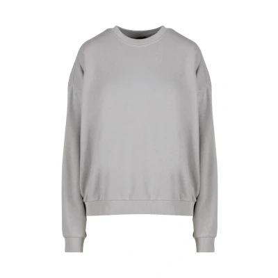 Afbeelding van Urban Classics Oversized Light Crewneck Sweater, Dames, Maat: Medium, Lightasphalt