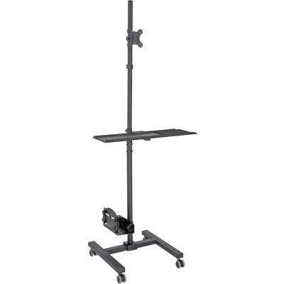 Afbeelding van Tripp Lite DMCS1732S flat panel vloer standaard 81,3 cm (32&#039;&#039;) Draagbare flatscreen vloerstandaard Zwart