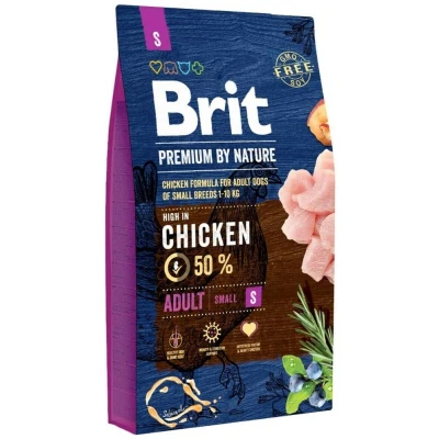 Afbeelding van Brit Premium by Nature Adult S 8 KG