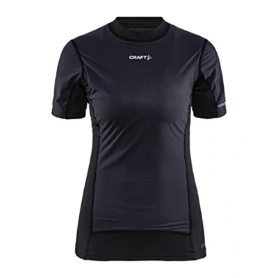 Afbeelding van Ondershirt Craft Active Extreme X Wind Ss Dames maat M Zwart