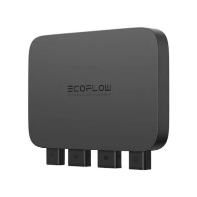 Afbeelding van EcoFlow dynamolader, 800 W, snelle en veelzijdige 3 in 1 oplader, batterijhouder noodstarter, eenvoudige installatie, opladen voor elektrische stations
