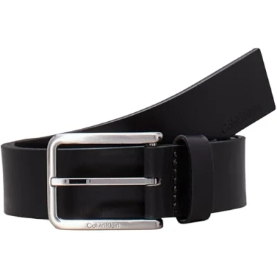 Afbeelding van Calvin Klein Warmth Oiled Grain Riem, Heren, Maat: 95, Black