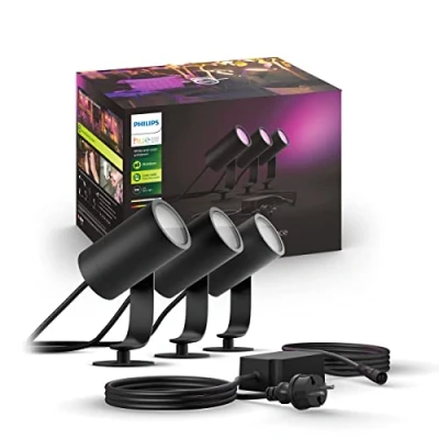 Image de Philips Hue Lily Kit de Démarrage White and Color Spot à Planter Lot 3
