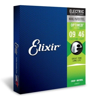 Afbeelding van Elixir 19027 Optiweb Snaren voor Elektrische Gitaar (9 46)