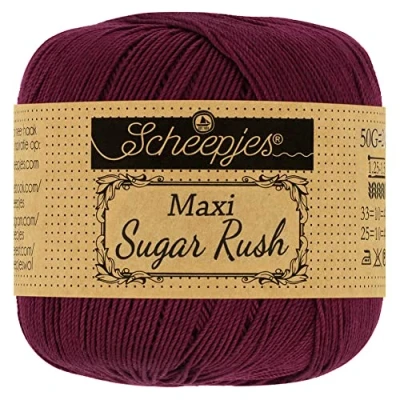 Afbeelding van Scheepjes Maxi Sugar Rush 50 gram Bordeau 750