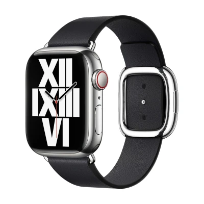 Afbeelding van Apple origineel Modern Buckle Watch large 38mm / 40mm 41mm Midnight ML7F3ZM/A