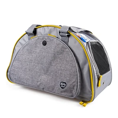 Afbeelding van Duvoplus Draagtas Hond Paris Pet Bag Comfy 50x22x32cm Grijs 1st