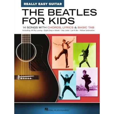 Afbeelding van The Beatles for Kids Really Easy Guitar Series: 14 Songs with Chords, Lyrics &amp; Basic Tab: Tab