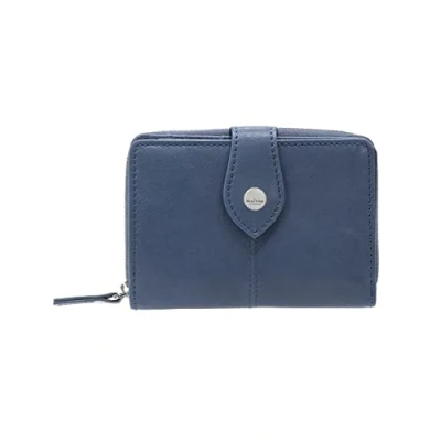 Afbeelding van Maître Portemonnee Lemberg Diethilde Purse MH16FZ Midblue Blauwgrijs