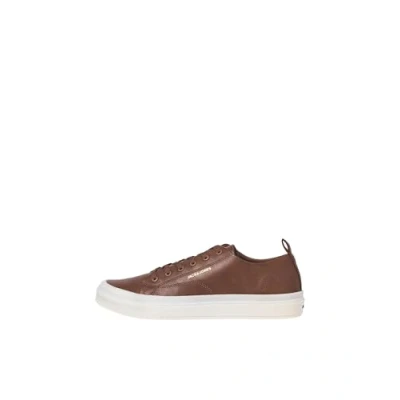 Afbeelding van Jack &amp; Jones Jfwbayswater Sneakers laag, Heren, Maat: 42, Cognac Hoogwaardig imitatieleer