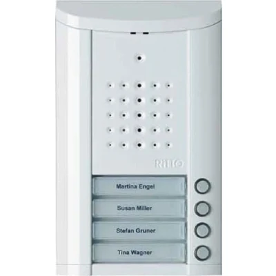 Afbeelding van Schneider Electric, Bel + deurintercom, Elektrisch deurstation ws Entravox 4 knoppen