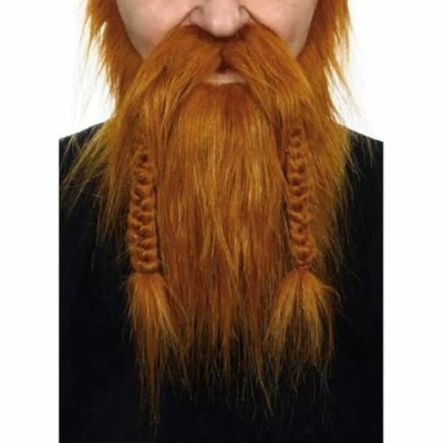 Afbeelding van Valse baard My Other Me Oranje