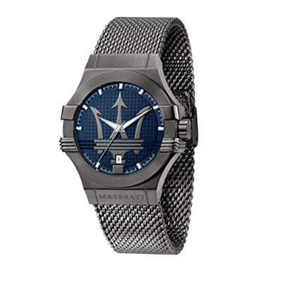 Afbeelding van Maserati Quarz Potenza 42MM Horloge, Heren, Maat: One Size, Grau