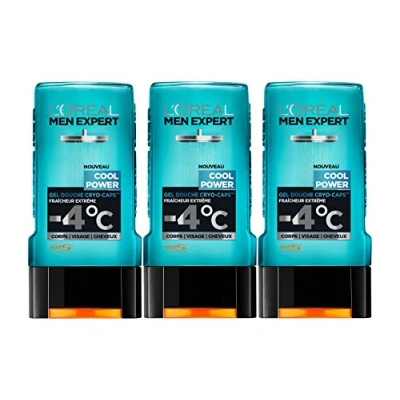 Afbeelding van Men Expert Cool Power L&#039;Oréal Fresh Extreme douchegel voor heren, 300 ml
