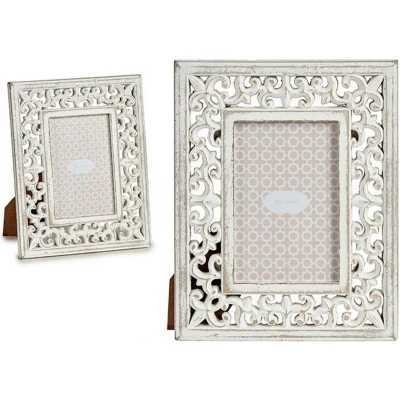 Afbeelding van Fotolijsten Wit Hout MDF 19,6 x 24,5 1 cm