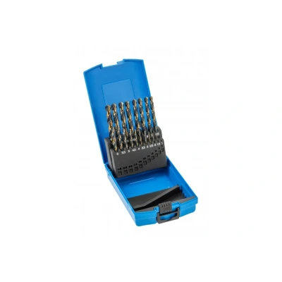 Afbeelding van Hogert Technik HT6D900 Set metalen spiraalboren 1, 1.5, 2, 2.5, 3, 3.5, 4, 4.5, 5, 5.5, 6, 6.5, 7, 7.5, 8, 8.5, 9, 9.5, 10 19