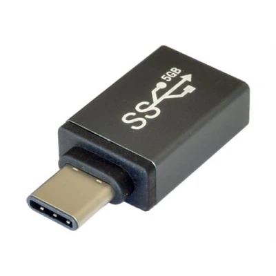 Afbeelding van Exsys Ex 47990 (USB Type C, 4 cm), Data + Video Adapter, Zwart