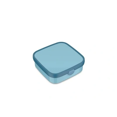 Image de Mepal Grande Boîte à Déjeuner Campus Lunch Box Bento pour Enfants Comprend 2 Boîtes étanches &amp; une Fourchette vont au Micro ondes 2x 200 + 1250 ml Cool blue