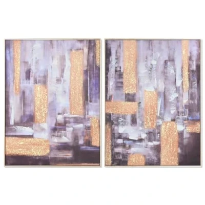 Afbeelding van Schilderij Home ESPRIT Abstract Modern 62 x 4,5 82 cm (2 Stuks)