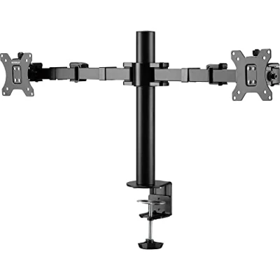 Afbeelding van SpeaKa Professional SP MM 220 Monitorbeugel 2 voudig 43,2 cm (17) 81,3 (32) In hoogte verstelbaar, Kantelbaar en zwenkbaar